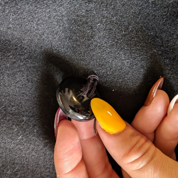 Black Moda International Pea Coat - Picture 3 of 5